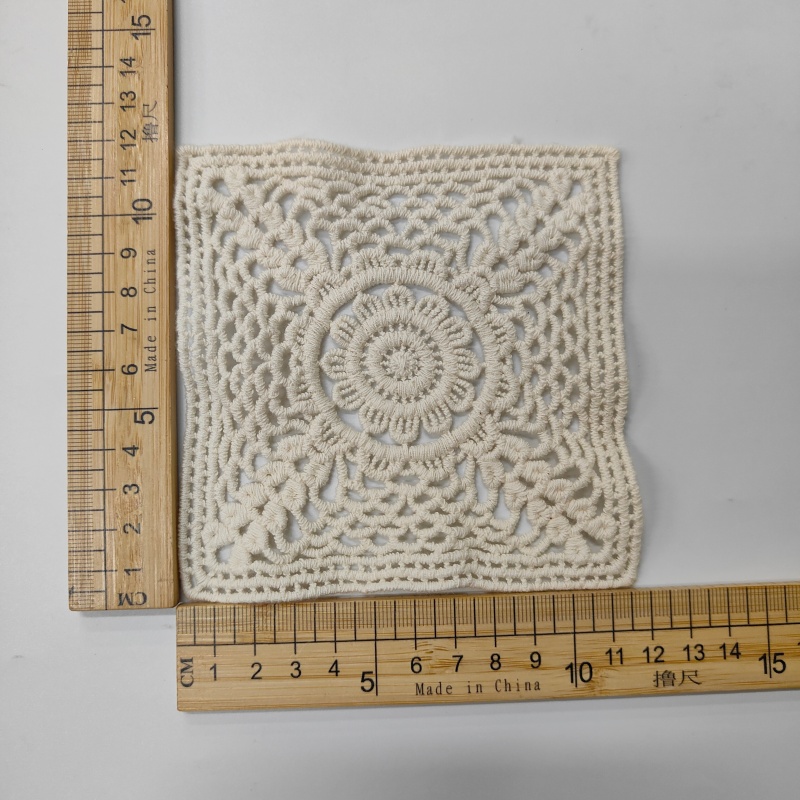 Vintage Cotton Lace Appliques for Clothing & Fabric Decoration