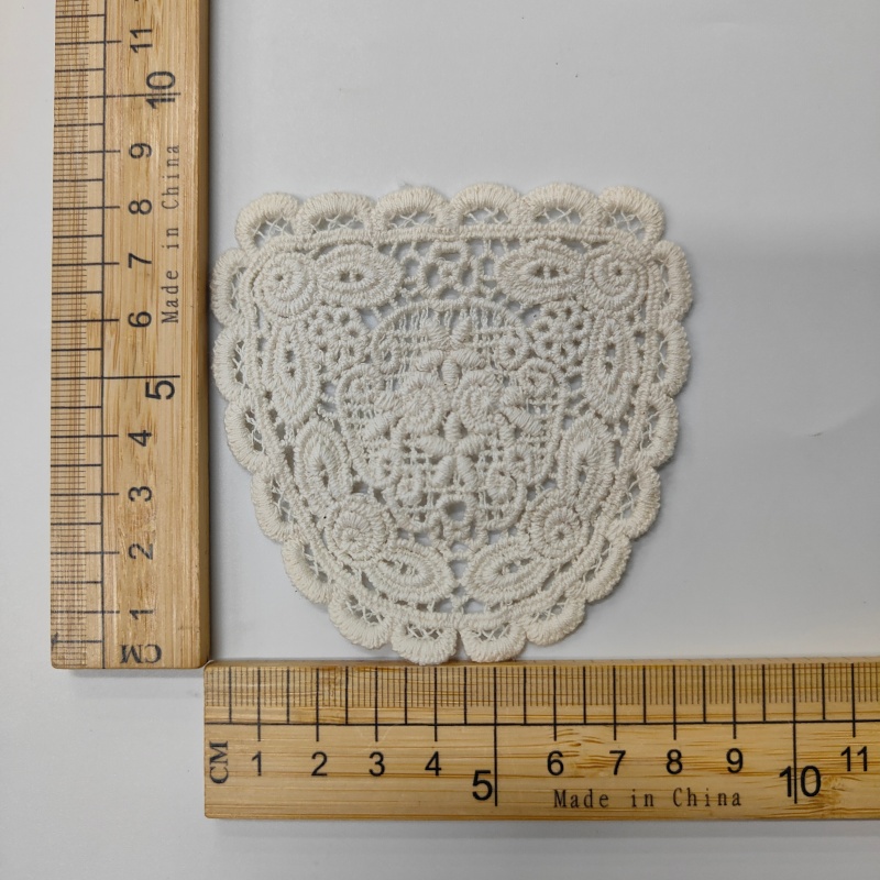 Vintage Cotton Lace Appliques for Clothing & Fabric Decoration