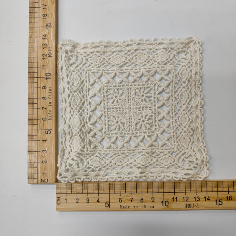 Vintage Cotton Lace Appliques for Clothing & Fabric Decoration
