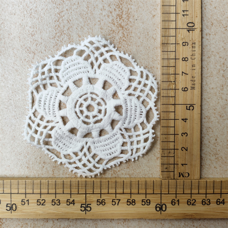 Vintage Lace Applique Patches, Floral Butterfly Heart Motif for Clothing DIY Repair