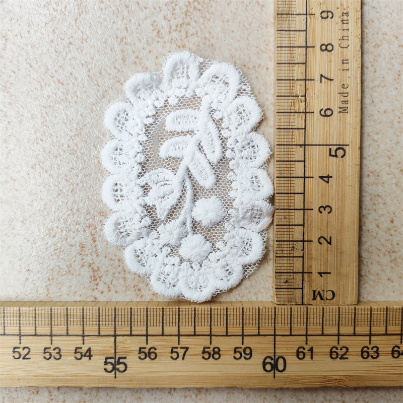 Vintage Lace Applique Patches, Floral Butterfly Heart Motif for Clothing DIY Repair