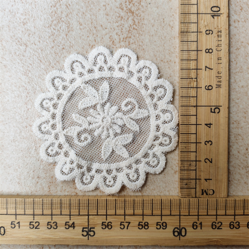 Vintage Lace Applique Patches, Floral Butterfly Heart Motif for Clothing DIY Repair