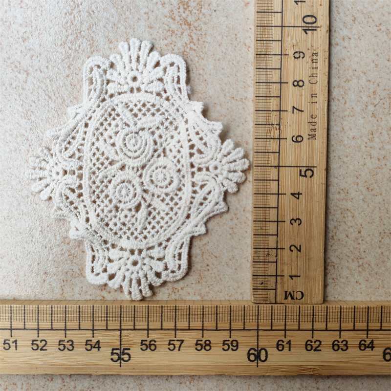 Vintage Lace Applique Patches, Floral Butterfly Heart Motif for Clothing DIY Repair