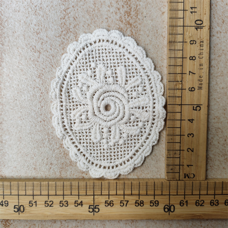 Vintage Lace Applique Patches, Floral Butterfly Heart Motif for Clothing DIY Repair